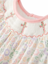 Easter Cross Smocking Dress