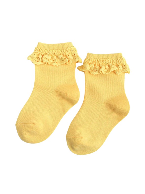 Buttercup Lace Midi Socks