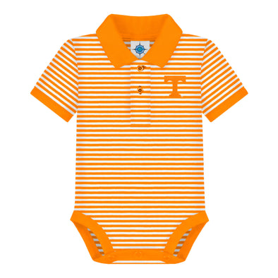 Striped Polo Bodysuit