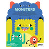 Monster Coloring & Sticker Book