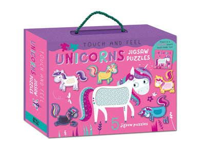 Touch & Feel Unicorns Jigsaw Puzzles