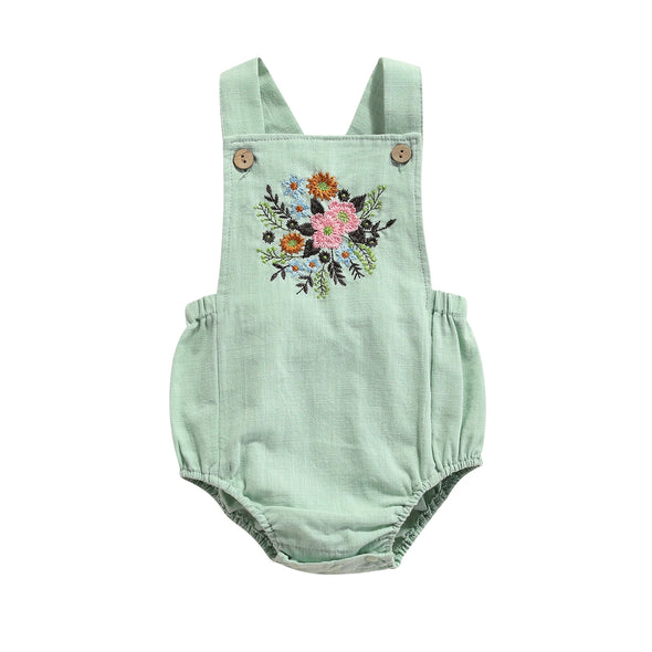Ember Embroidered Bubble Romper