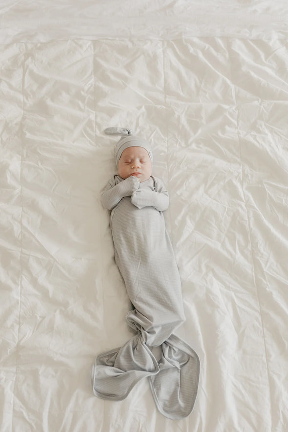 Copper Pearl Taylor Newborn Knotted Gown