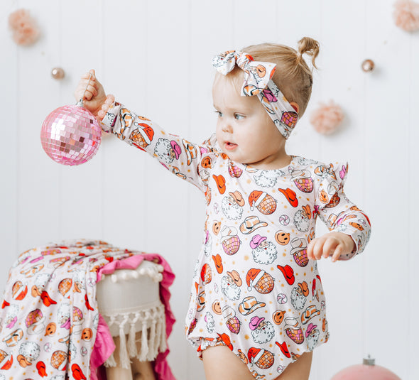 Cowgirl Claus Dream Bubble Romper