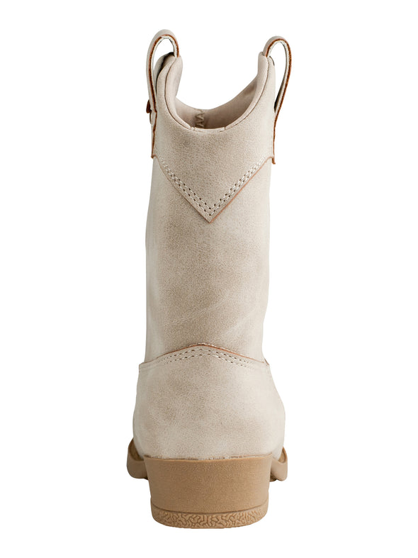 Mia Taupe Floral Western Boots