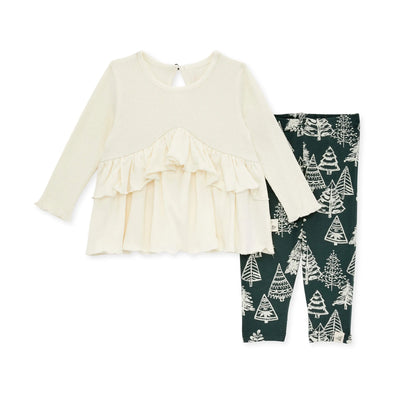 Thermal Pieced Tunic & Merry Forest Legging Set
