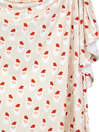 Lou Lou Santa Baby Swaddle Blanket