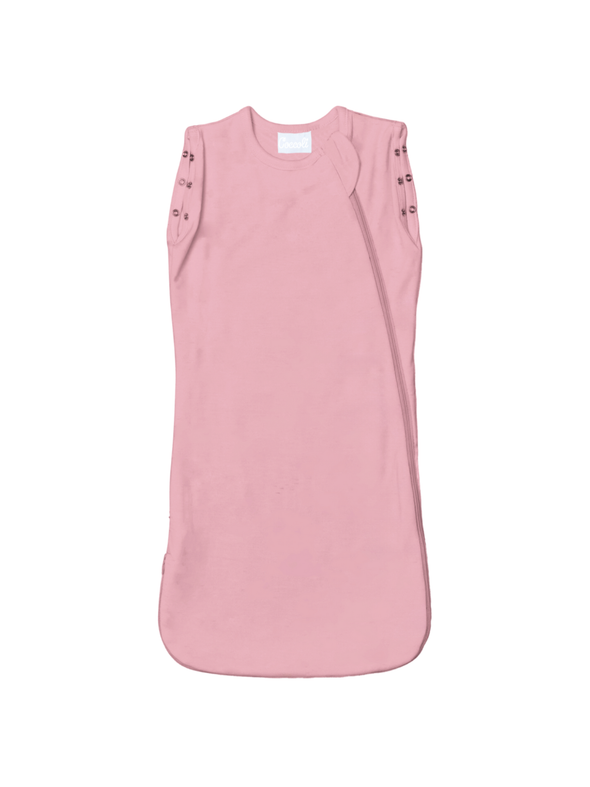 Silver Pink Newborn 1.5 TOG Swaddle Sleep Sack