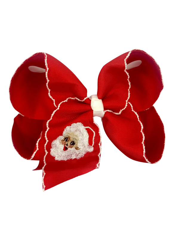 Vintage Santa Moonstitch Bow