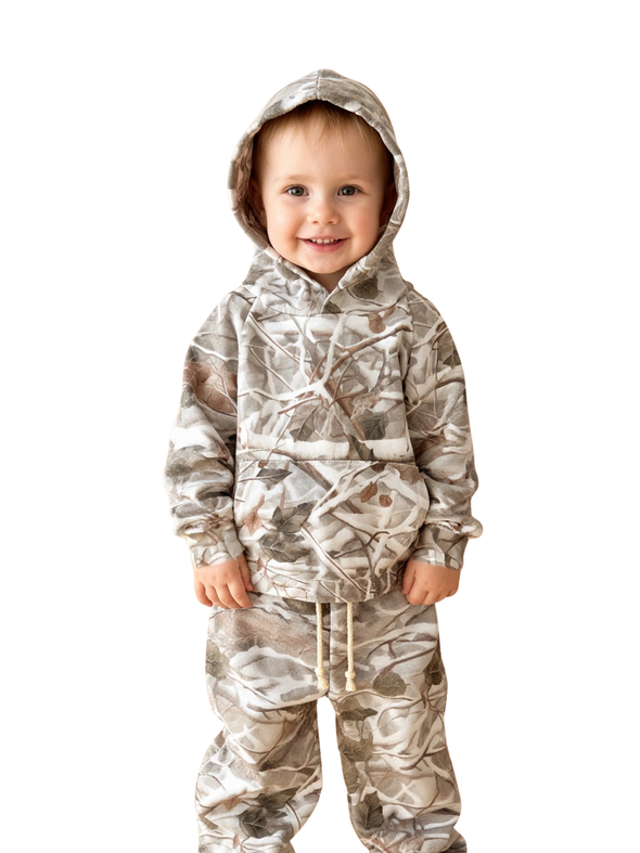 Hoodie Camo Jogger Set