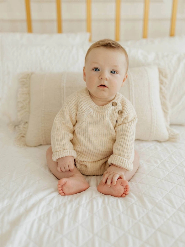 Elliot Knitted Romper