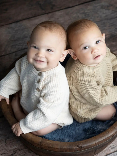 Elliot Knitted Romper