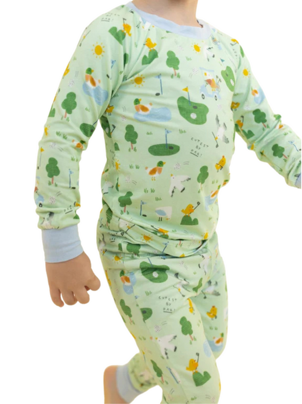 Cutest By Par Two-Piece Pajama Set