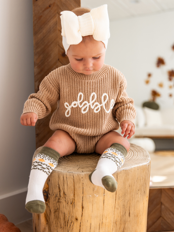 Gobble Chain Stitch Sweater Bubble