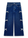 Bethany Bow Wide Leg Jean