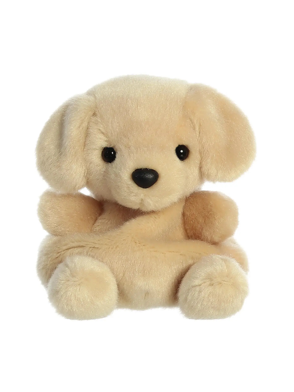 Plush Palm Pal Retriever Stuffed Dog