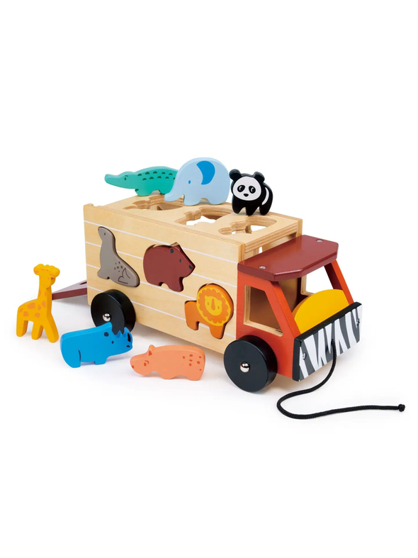 Shape Sorting Safari Truck