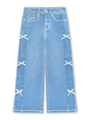 Bethany Bow Wide Leg Jean