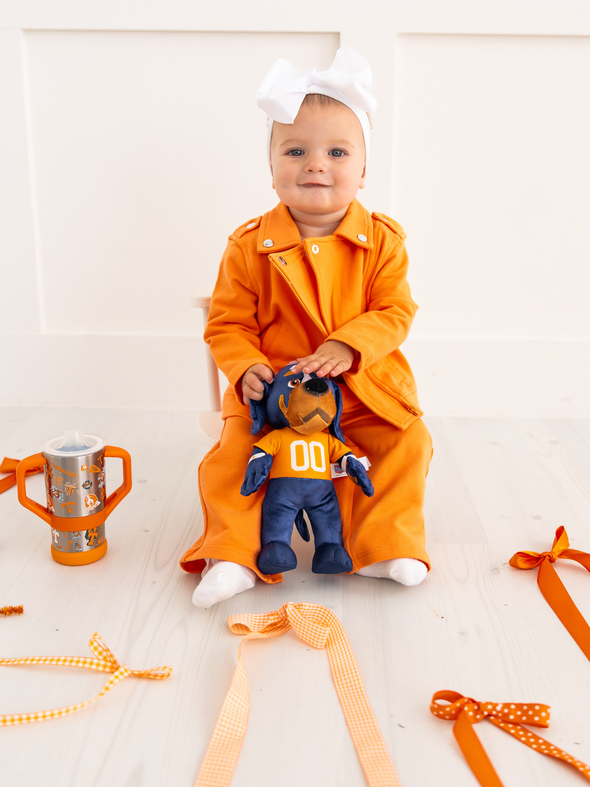 Orange Motorcycle Jacket