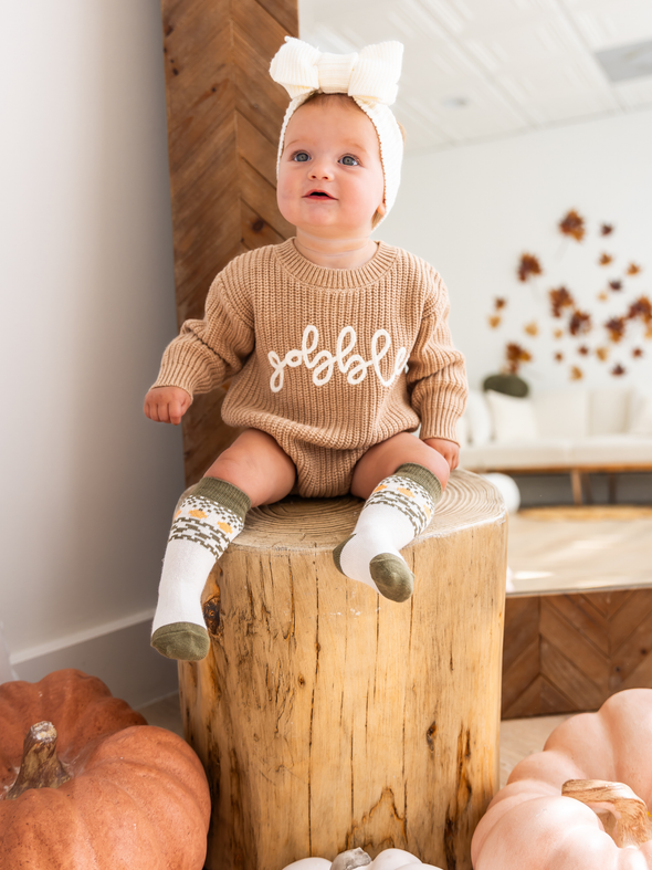 Gobble Chain Stitch Sweater Bubble