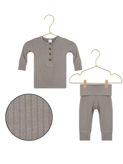 Lou Lou Beau Ribbed Top + Bottoms