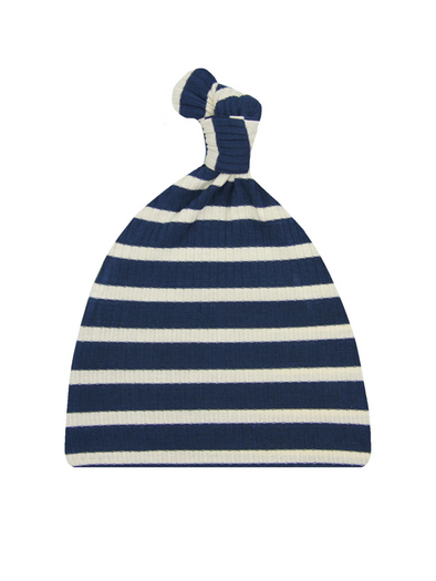 Lou Lou Jack Ribbed Top Knot Hat