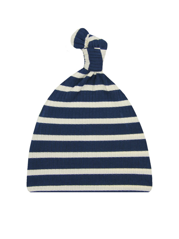 Lou Lou Jack Ribbed Top Knot Hat