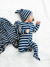 Lou Lou Jack Ribbed Zipper Footie