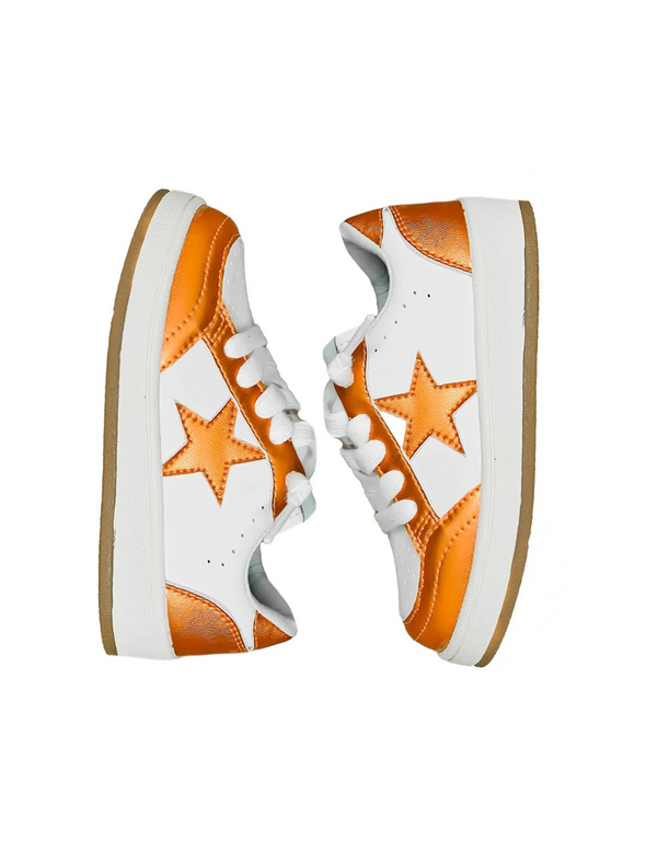 Orange Star Sneakers