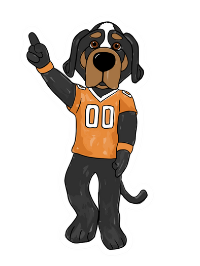 Smokey Full Body Sticker