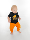 Retro Davy Black Bodysuit