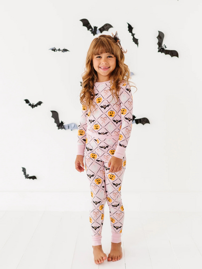 Bows& Boos Two Piece Pajamas
