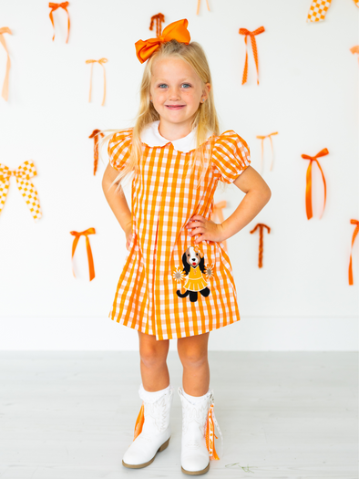 Smokey Applique' Dress