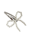 Pearl Bow Hair Clip