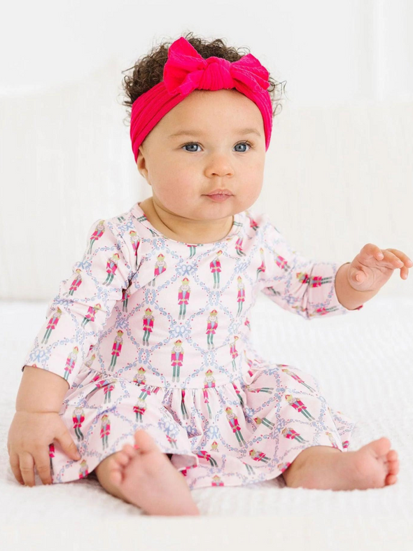 Pink Nutcracker Twirl Bodysuit