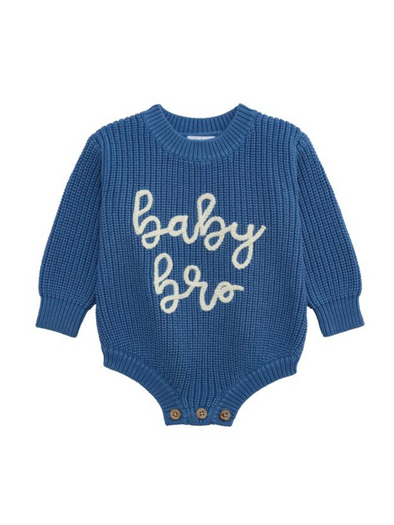 Blue Baby Bro Sweater Bubble