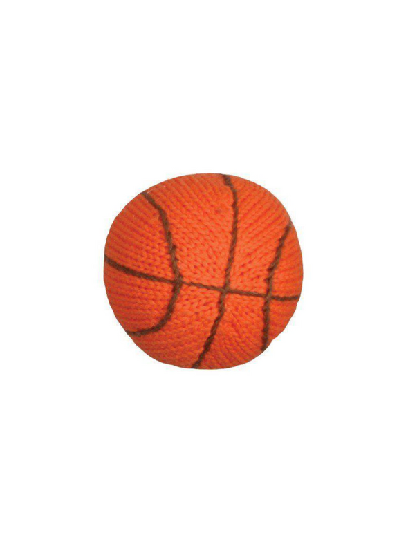 Basketball Knit Rattle