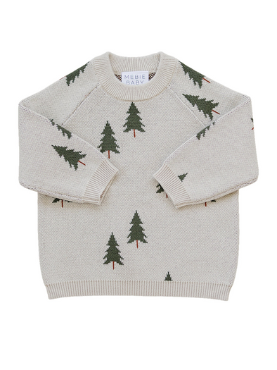 Pine Tree Knit Sweater