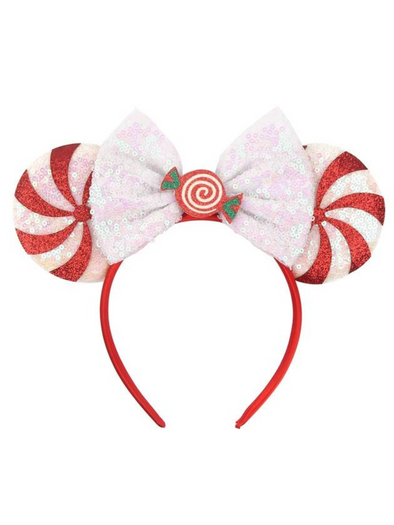 Peppermint Ears Headband