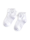White Lace Bobbie Sock