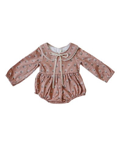 Vintage Pink Floral Bubble