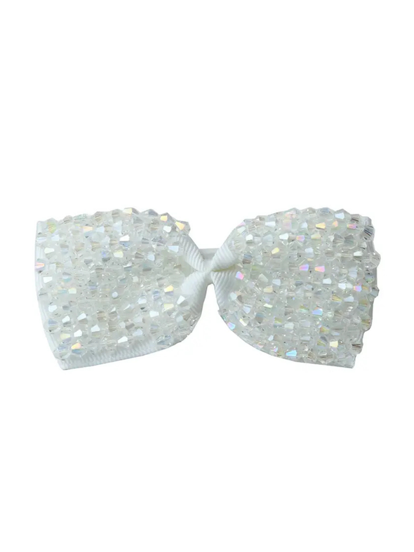 Couture Beaded Bow Clip