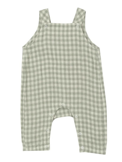 Mini Gingham Overalls