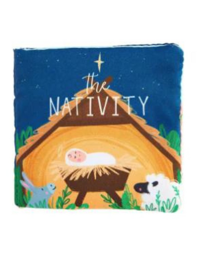 Nativity Book And Singing Baby Jesus