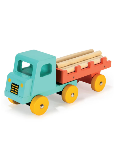 Teal Timber Truck