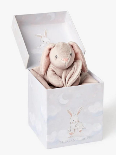 Boxed Lovey Bunny-Taupe