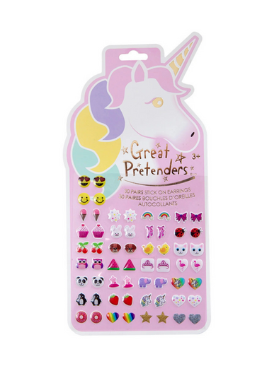 Unicorn Stick-On Earrings