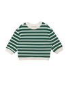Jackson Green Stripe Sweatshirt