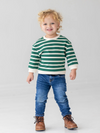 Jackson Green Stripe Sweatshirt