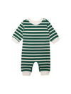 Jackson Green Stripe Romper